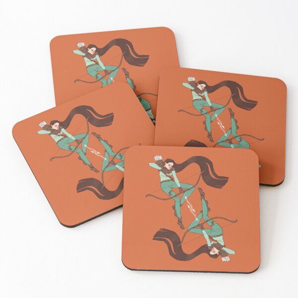 Item preview, Linked archers designed and sold by Cristina Llera.