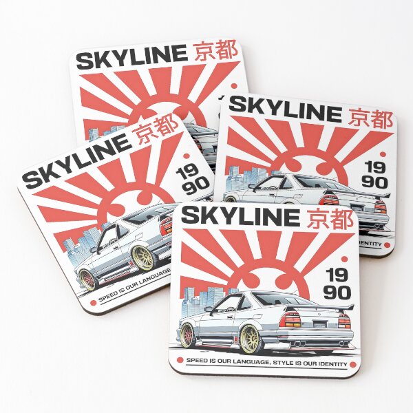Item preview, Skyline 1990 – JDM Retro Car designed and sold by PrimeRacer.