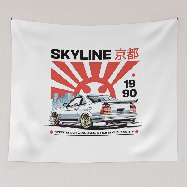 Item preview, Skyline 1990 – JDM Retro Car designed and sold by PrimeRacer.