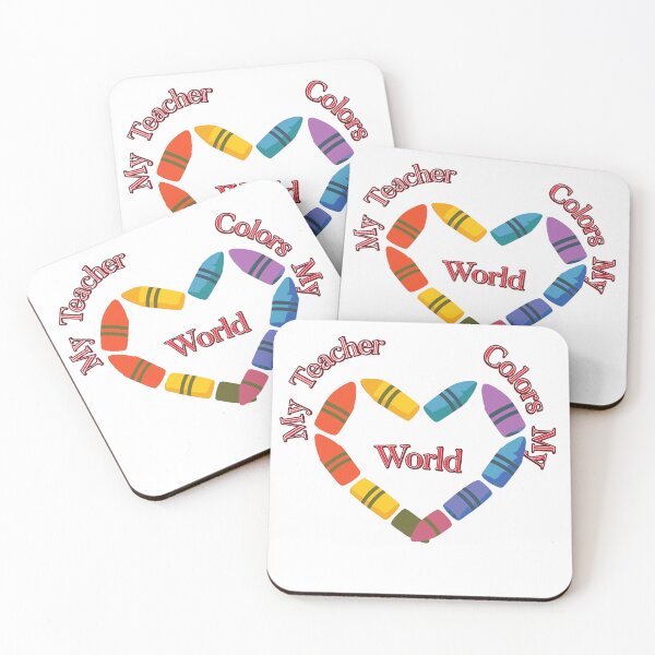 Item preview, My Teacher Colors My World designed and sold by Karen Harding Art and Illustration .