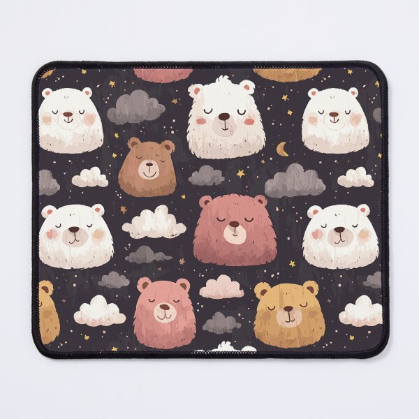 Item preview, Playful Bear Pattern designed and sold by bapupa.