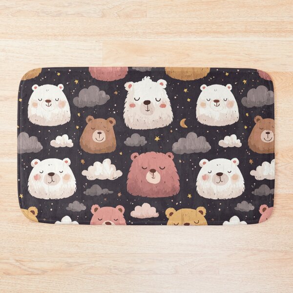Item preview, Playful Bear Pattern designed and sold by bapupa.