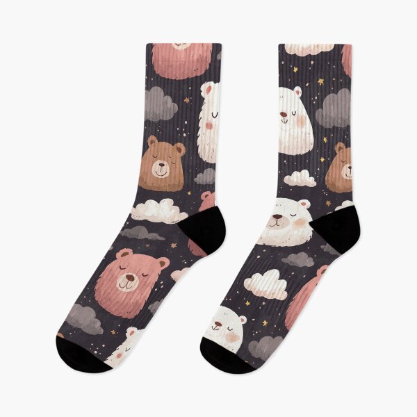 Item preview, Playful Bear Pattern designed and sold by bapupa.
