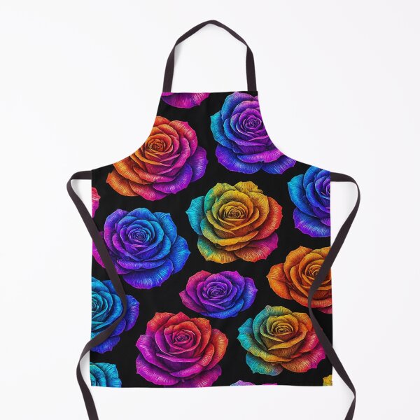 Item preview, Vibrant Rainbow Roses Pattern designed and sold by Zenvo.