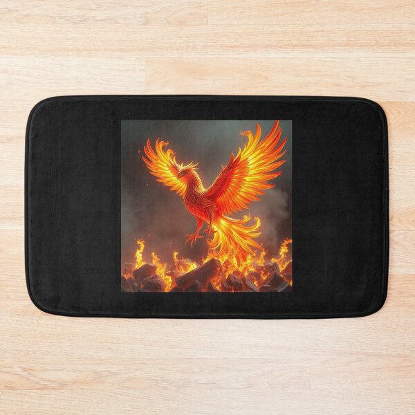 Item preview, Phoenix 3D in Realistic Flames designed and sold by artsdesignpro.