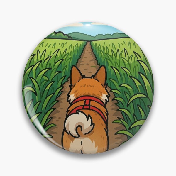 Item preview, Swedish Vallhund - yellow staple designed and sold by TheVallhundStop.