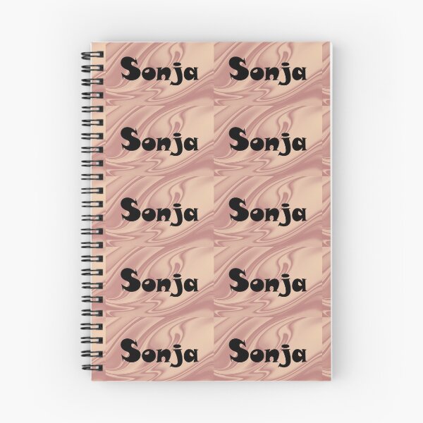 Item preview, Sonja Name Design - Cute Font, Minimalist, with Black Lettering :) designed and sold by Myriel-Myriel.