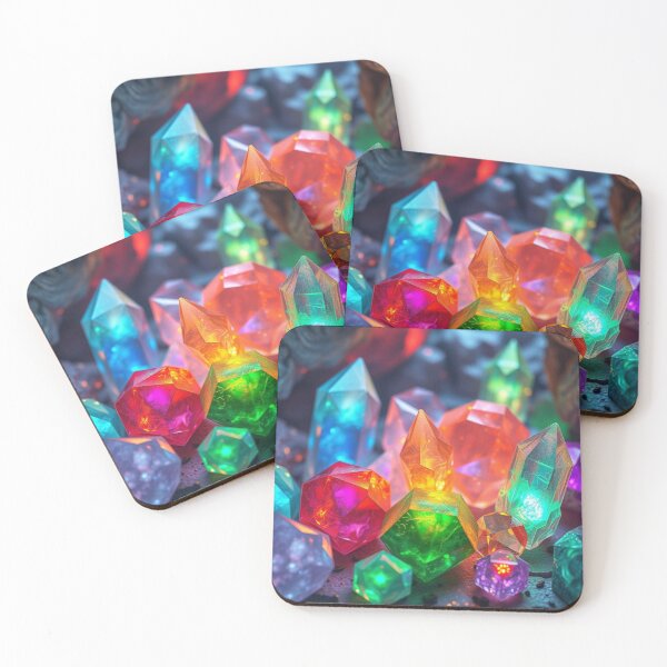 Item preview, Shiny Realistic 3D Crystals designed and sold by artsdesignpro.