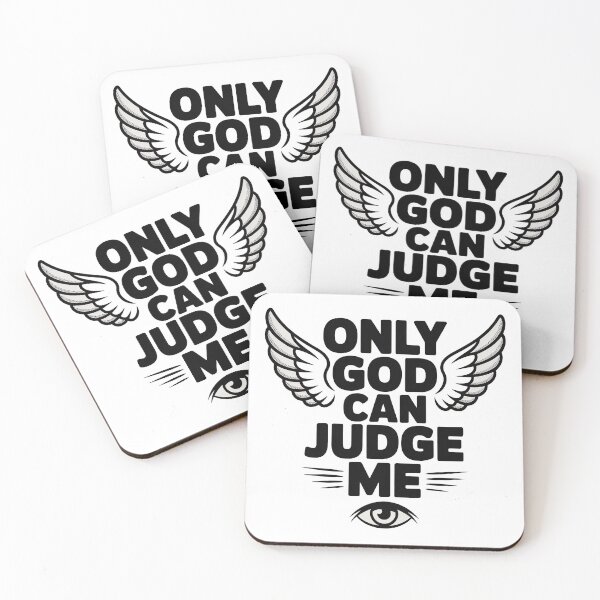 Item preview, Only God Can Judge Me designed and sold by graphic-genie.