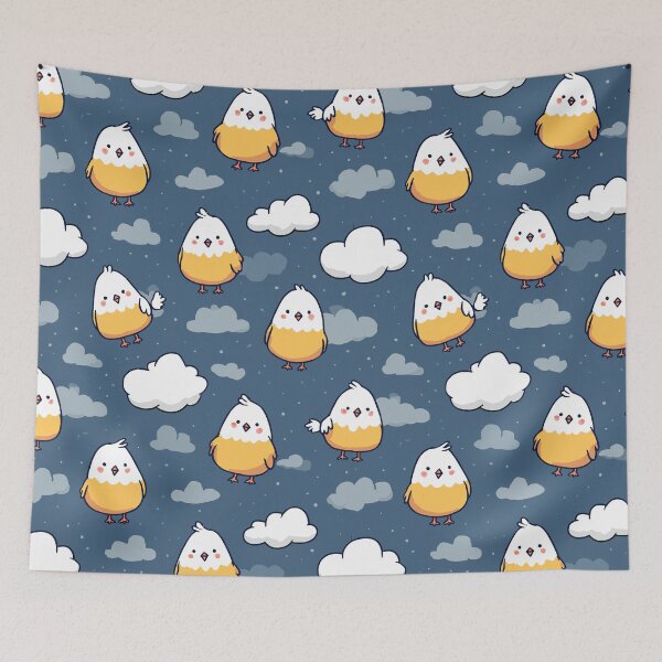 Item preview, Playful Chicken Pattern designed and sold by bapupa.