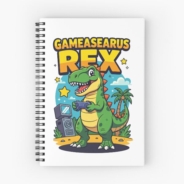 Item preview, Gamer T-rex designed and sold by Carlo Lopardo.