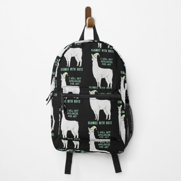Item preview, Llama in Green Hat - I Will Not Apologize For Art Funny Animal Design designed and sold by TiffanyOwnbey.