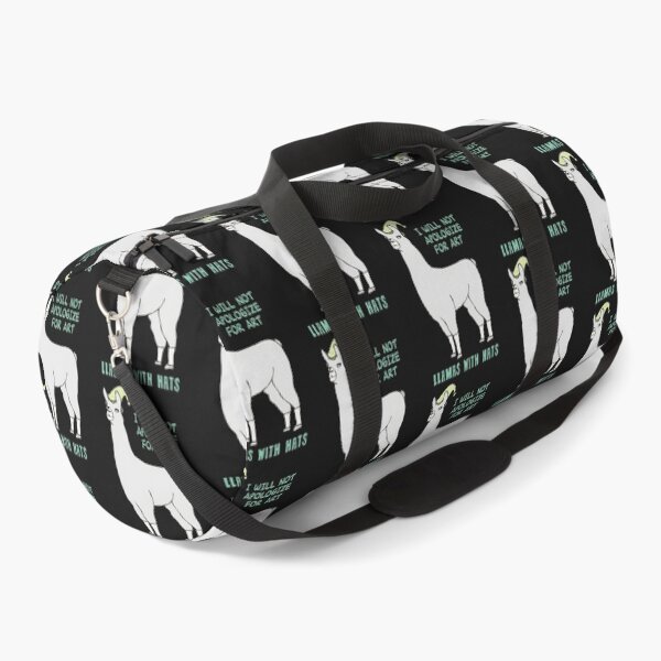 Item preview, Llama in Green Hat - I Will Not Apologize For Art Funny Animal Design designed and sold by TiffanyOwnbey.