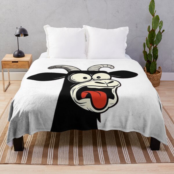 Item preview, A goat looks scared and shocked designed and sold by kyokyyosei.