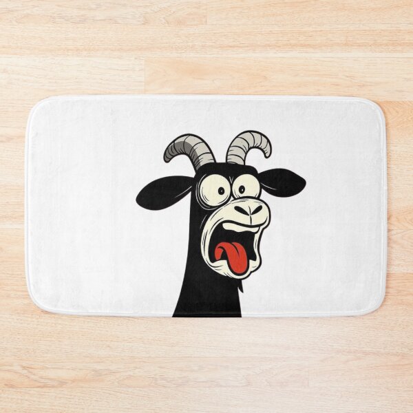 Item preview, A goat looks scared and shocked designed and sold by kyokyyosei.