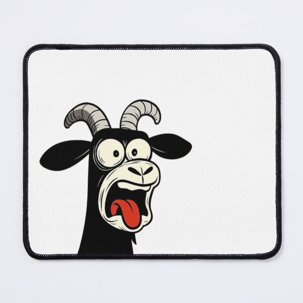 Item preview, A goat looks scared and shocked designed and sold by kyokyyosei.