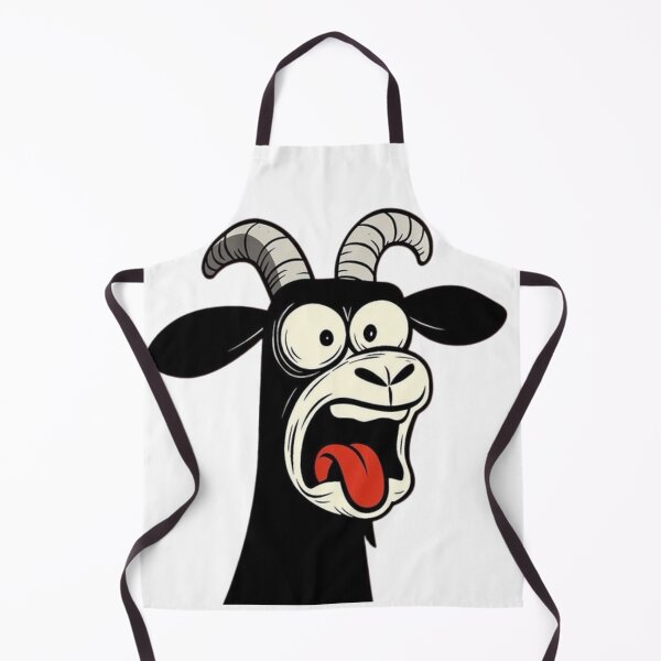 Item preview, A goat looks scared and shocked designed and sold by kyokyyosei.