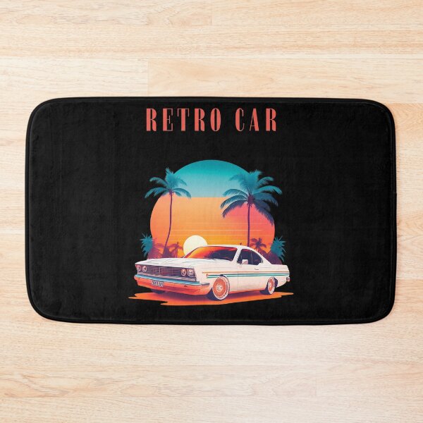 Item preview, Retro Car Sunset Cruise – Vintage Car Racing Style designed and sold by WonderMix.