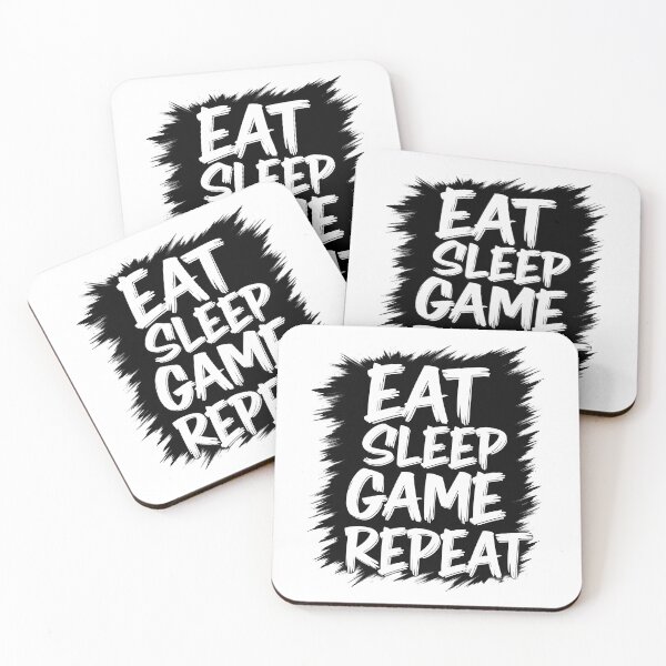 Item preview, Eat Sleep Game Repeat Gamer designed and sold by Fab-Haven.