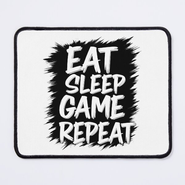Item preview, Eat Sleep Game Repeat Gamer designed and sold by Fab-Haven.