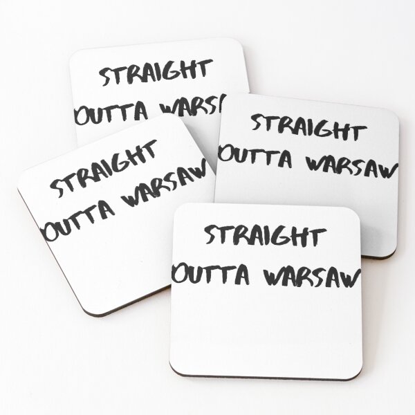 Item preview, Straight Outta Warsaw Funny Polish City Pride T-Shirt, Hoodie, Mug & Sticker designed and sold by PolishLOL.
