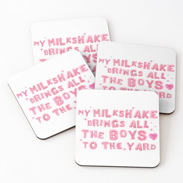 Item preview, Fluffy lettering Milkshake designed and sold by playfulness & nostalgia.