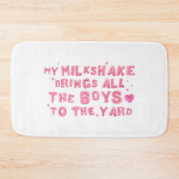 Item preview, Fluffy lettering Milkshake designed and sold by playfulness & nostalgia.