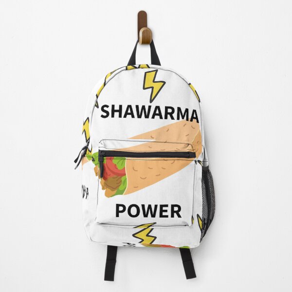 Item preview, Shawarma POWER – Funny Halal Food Pun Shirt & Sticker designed and sold by thechalkpit.