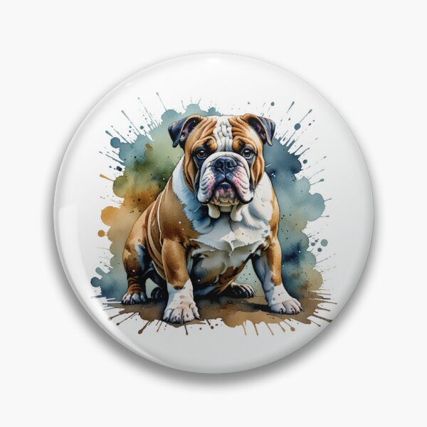 Item preview, Captivating Bulldog Portrait designed and sold by Wags & Tails.