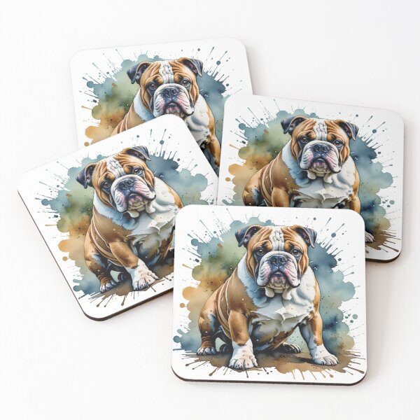 Item preview, Captivating Bulldog Portrait designed and sold by Wags & Tails.