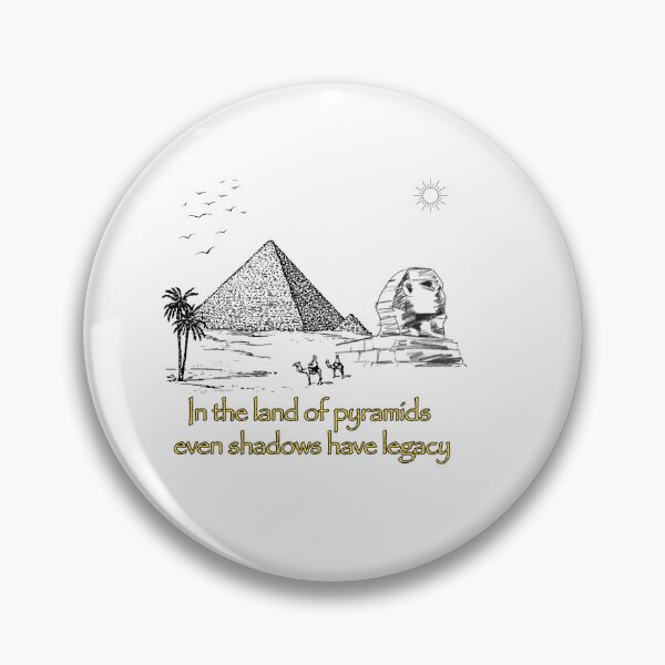 Item preview, Pyramid  sphinx Wisdom – Even Shadows Have Legacy designed and sold by By-soso.