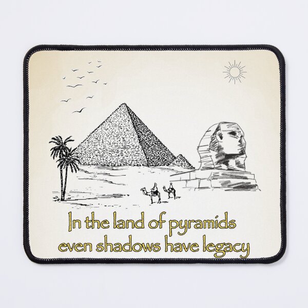 Item preview, Pyramid  sphinx Wisdom – Even Shadows Have Legacy designed and sold by By-soso.