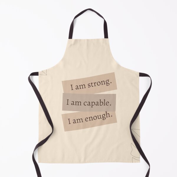 Item preview, I Am Strong I Am Capable I Am Enough - Affirmation Poster, Motivational Quote Wall Art, Self Confidence Print, Empowerment Gift designed and sold by Maidcity.
