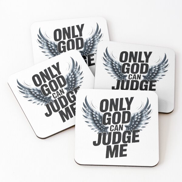 Item preview, Only God Can Judge Me designed and sold by graphic-genie.