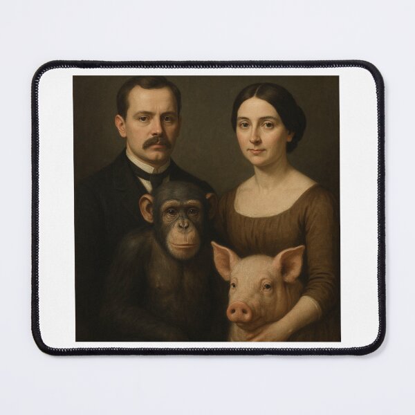 Item preview, Victorian Family of Humans,Chimps and Pigs designed and sold by Colossus Von Dee.