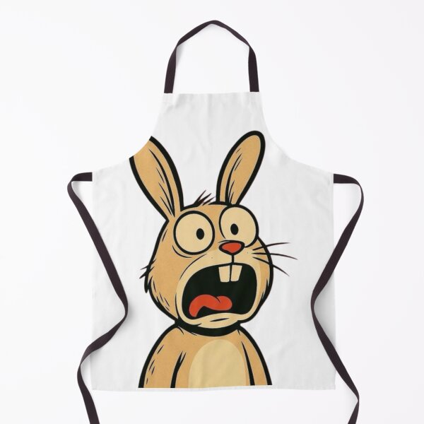 Item preview, A rabbit looking scared and shocked designed and sold by kyokyyosei.