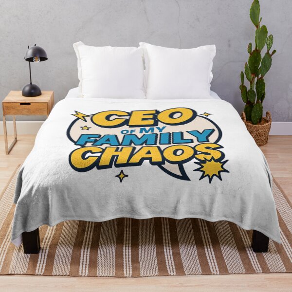 Item preview, CEO of My Family Chaos T-Shirt – Retro Comic Style Funny Parent Gift Tee designed and sold by NovivoPrints.