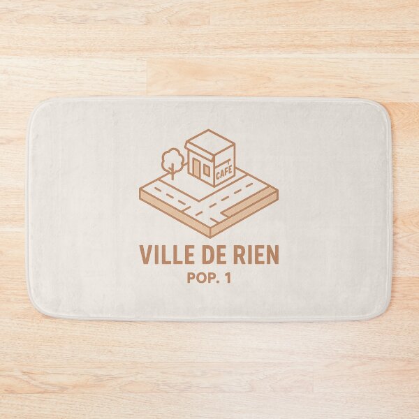 Item preview, Tiny City – City of Nothing Pop. 1 Micro-Map Design designed and sold by Bratak.