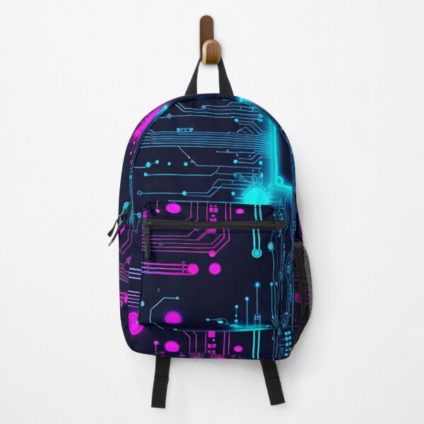 Item preview, Neon Cybercircuit Trace Grid 13 designed and sold by Tom-Johnson.
