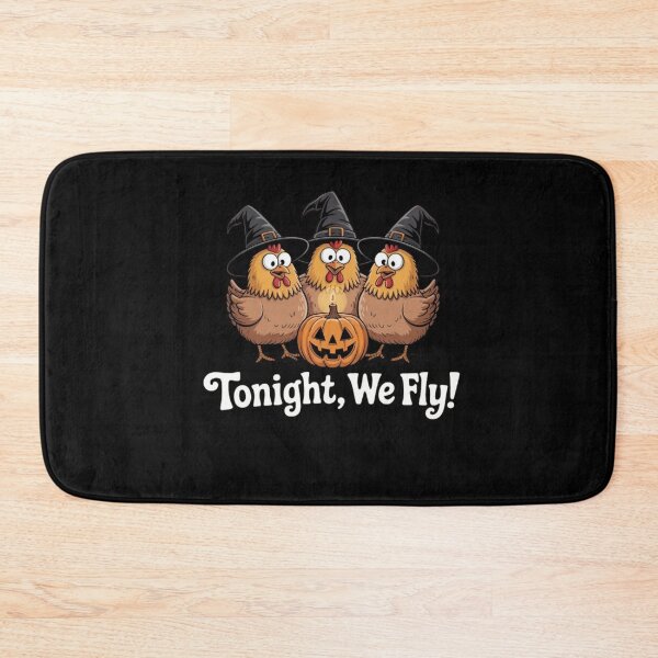 Item preview, Tonight We Fly Halloween Chicken designed and sold by BHMARTS.