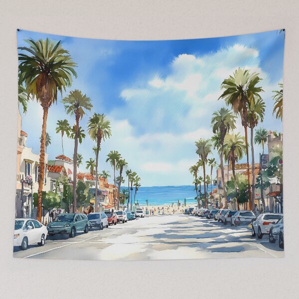 Item preview, Santa Monica's Coastal Charm designed and sold by daila70.