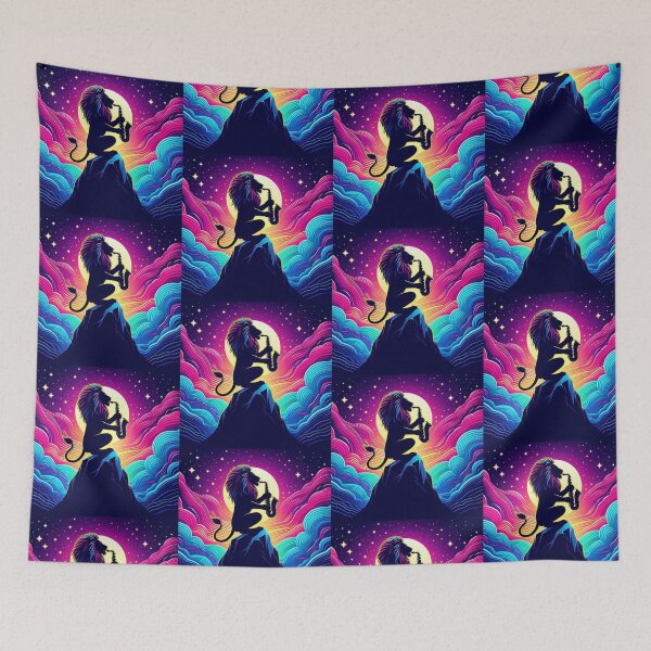 Item preview, lion playing saxophone  designed and sold by Dogandesighn.