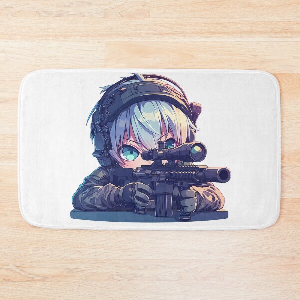 Item preview, IDOLiSH Anime Chibi kawaii Sougo Osaka IDOLiSH7 sniper tactical designed and sold by GABRIELMURPHY.