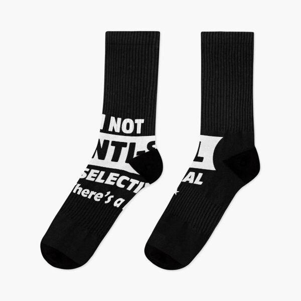 Item preview, I’m Not Anti-Social I’m Selectively Social Funny Quote designed and sold by treasure-crafts.
