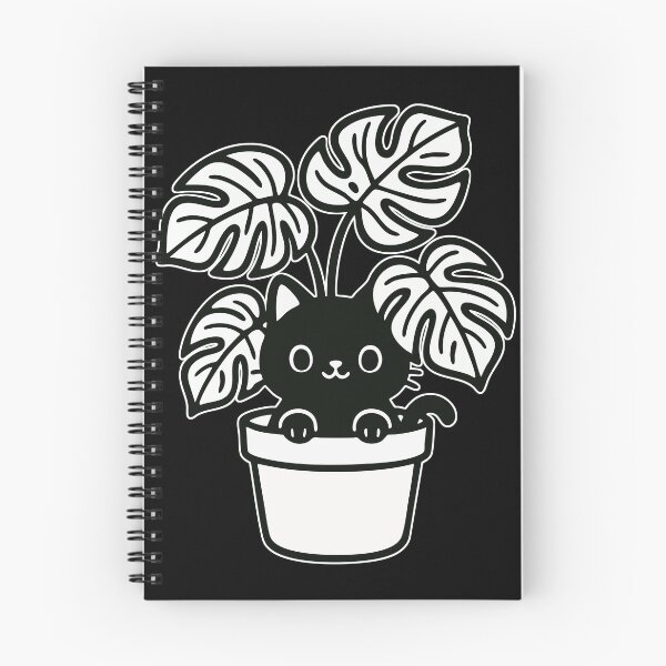Item preview, Cat And Plant Monstera Deliciosa Funny designed and sold by TomFrontierArt.