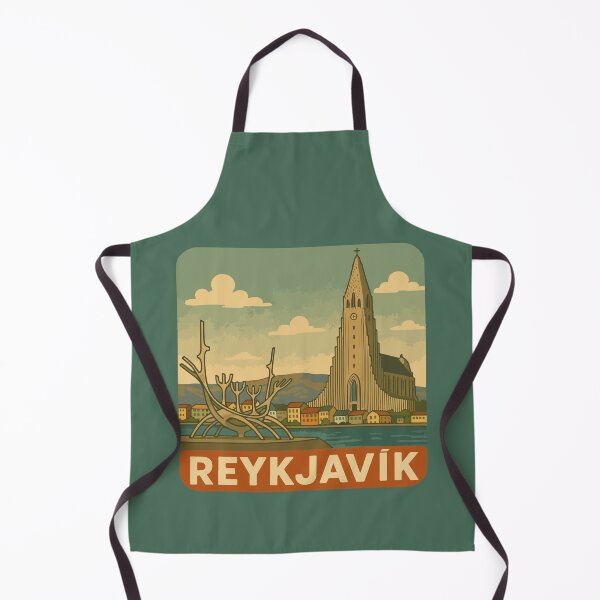 Artikelvorschau, Reykjavík Reise-Souvenir-Aufkleber entworfen und verkauft von rogue-design.