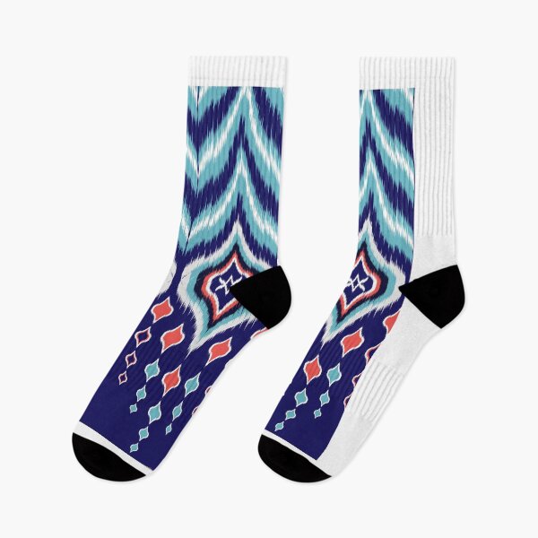 Item preview, Colorful Abstract Ikat pattern seamless designed and sold by NarongStocker37.