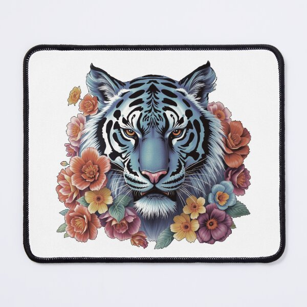 Item preview, Blue Tiger. vintage. designed and sold by EunsooLee.