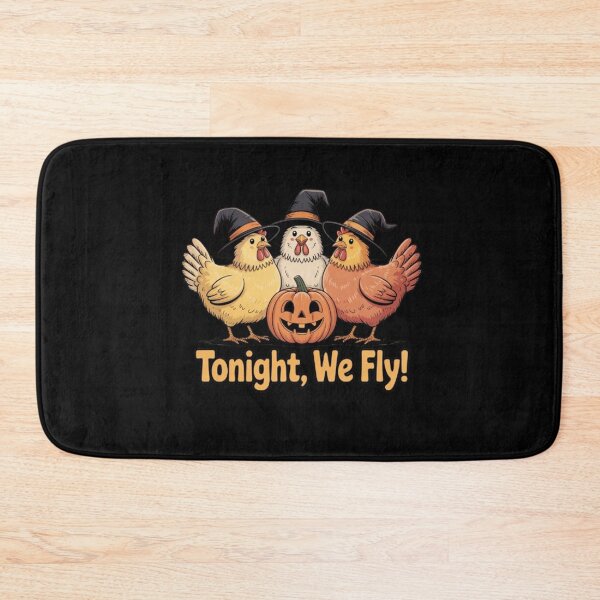Item preview, Tonight We Fly Halloween Chicken designed and sold by BHMARTS.