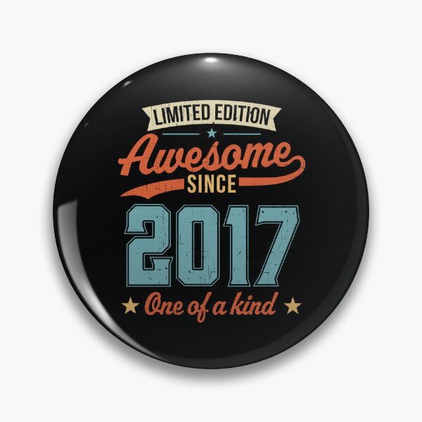 Item preview, Awesome Since 2017 designed and sold by PaulSDesign.
